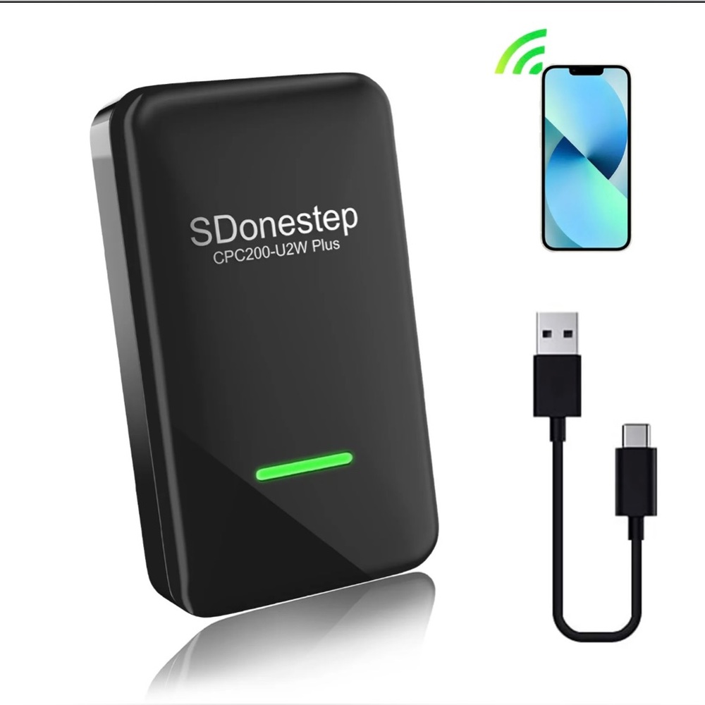 SDonestep Wireless IOS Apple CarPlay Dongle